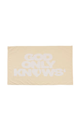 SIGNATURE LOGO BEACH TOWEL / LT. YEL