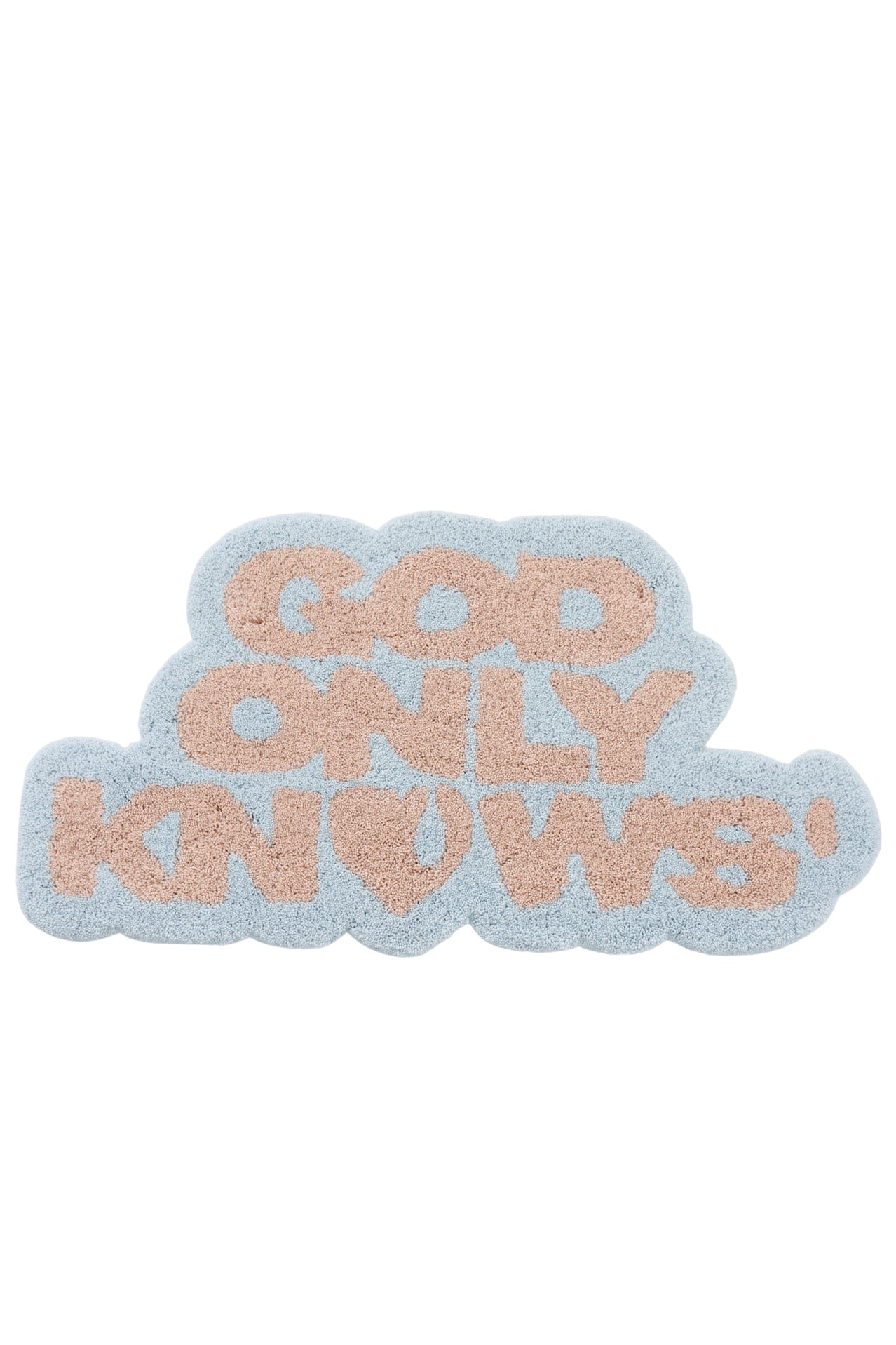 SIGNATURE LOGO RUG / LT. BLU PNK