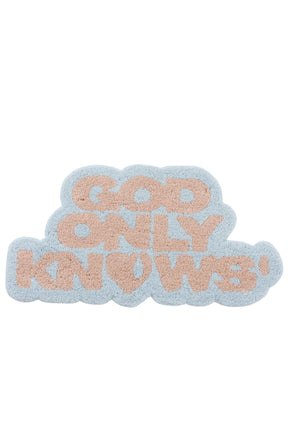 SIGNATURE LOGO RUG / LT. BLU PNK