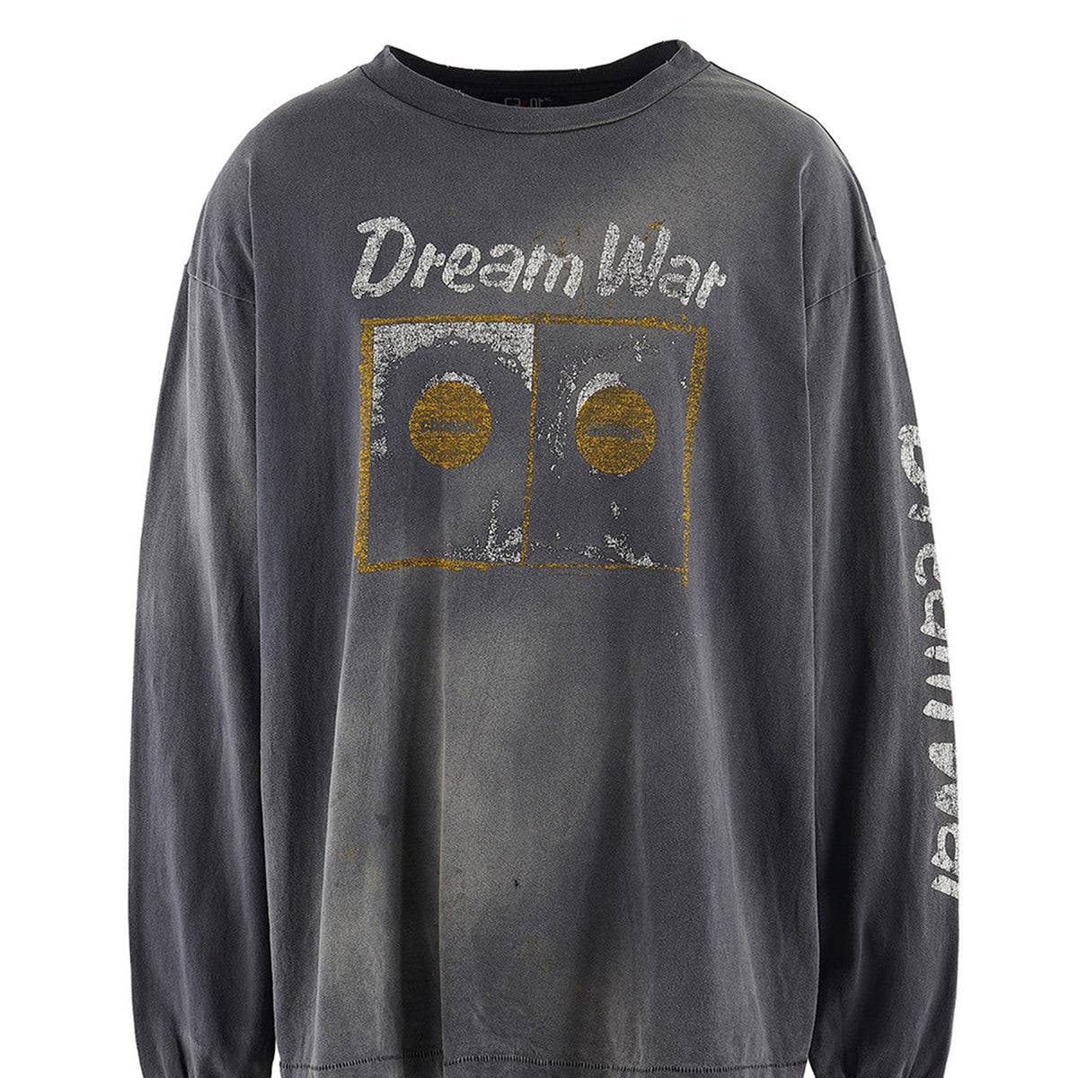 SAINT Mxxxxxx セントマイケル FW23 LS TEE/DREAM WAR / BLK -NUBIAN