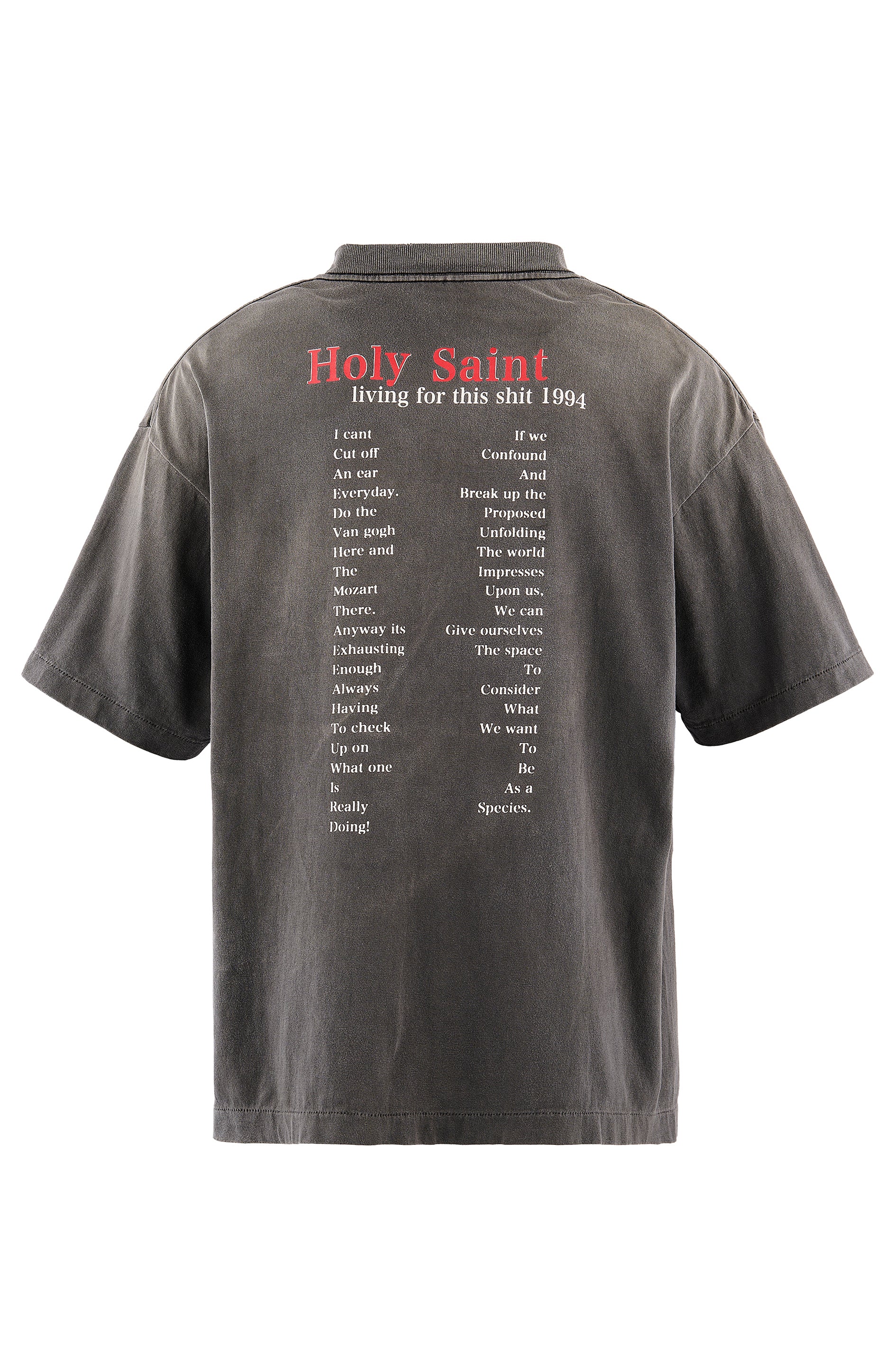 SS T-SHIRT/LOVE CICULATION / BLK