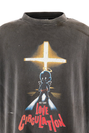 SS T-SHIRT/LOVE CICULATION / BLK