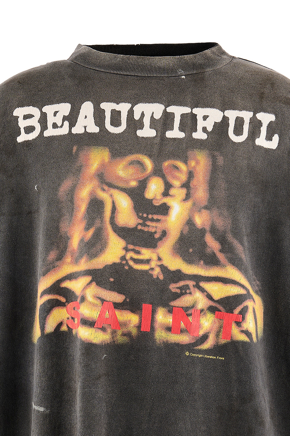 SS T-SHIRT/BEATIFUL / BLK
