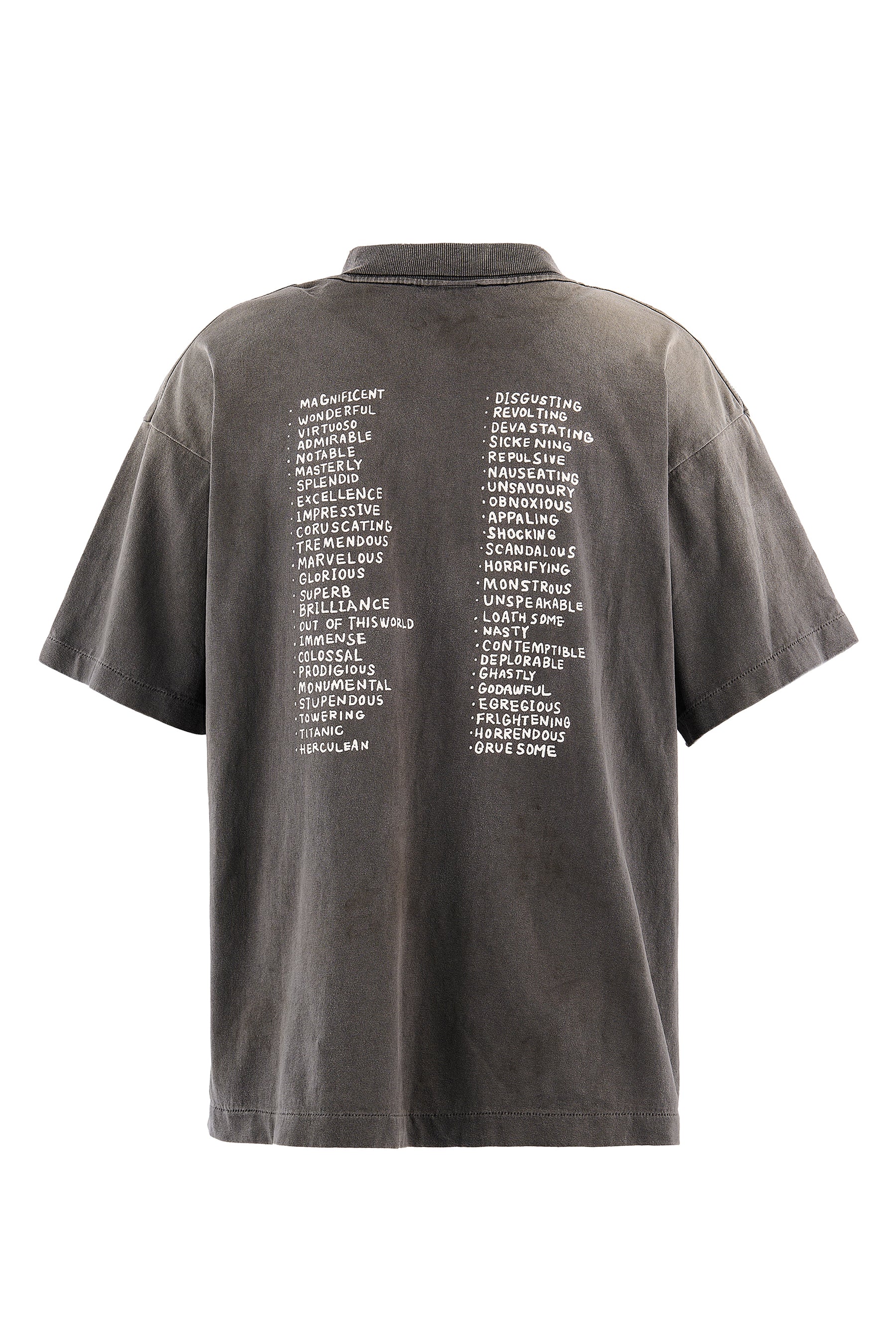 SS T-SHIRT/LIVING / BLK