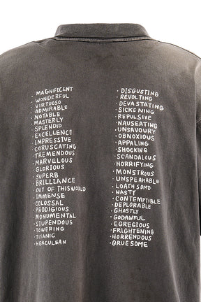 SS T-SHIRT/LIVING / BLK