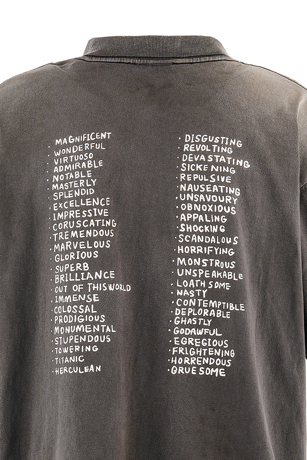 SS T-SHIRT/LIVING / BLK