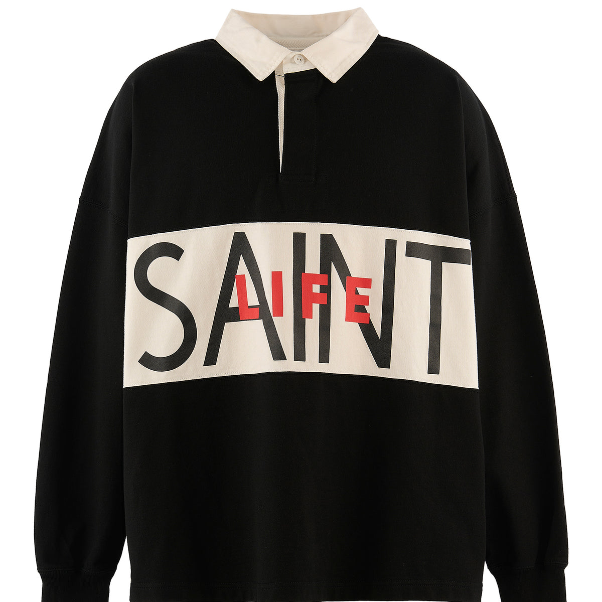 SAINT Mxxxxxx セントマイケル FW26 7th LS POLO SHIRT/SAINT LIFE