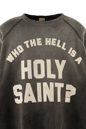 RAGLAN CRW N SWT/HOLY SAINT? / BLK