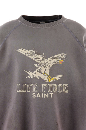 RAGLAN CRW N SWT/LIFE FORCE / NVY