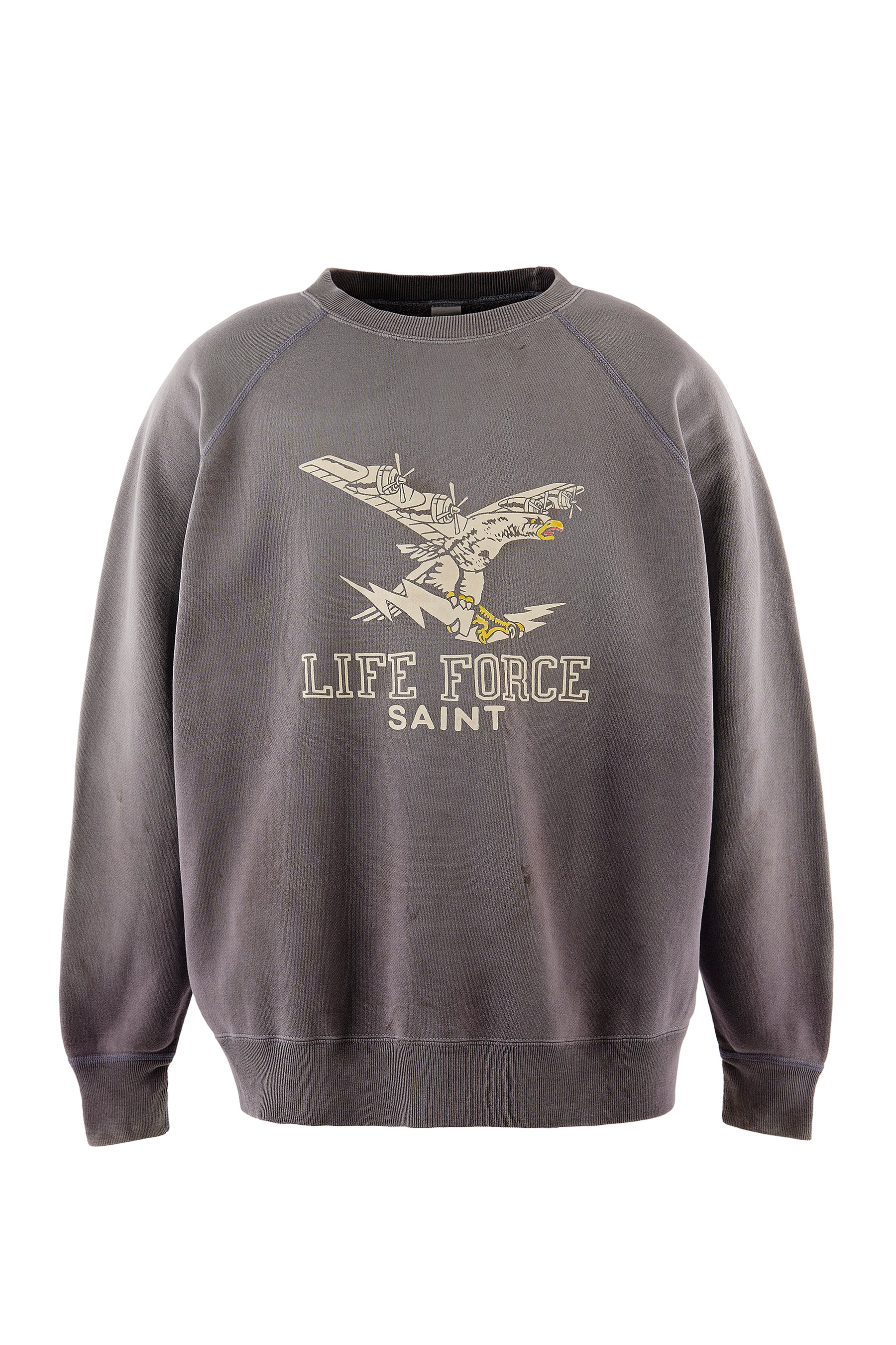 RAGLAN CRW N SWT/LIFE FORCE / NVY