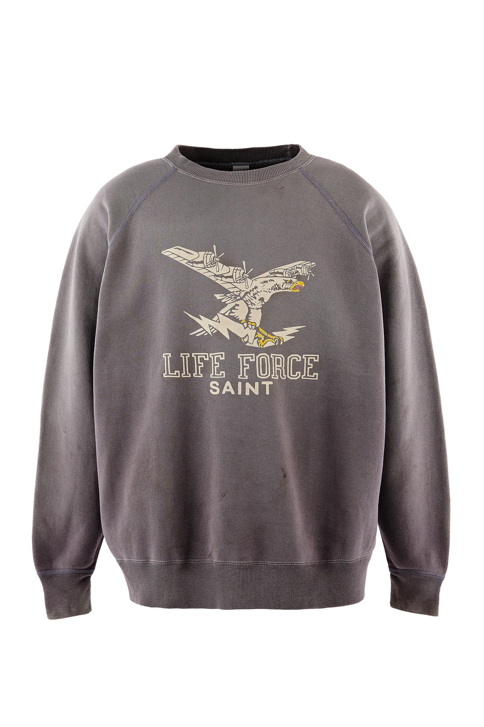 RAGLAN CRW N SWT/LIFE FORCE / NVY