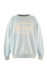 RAGLAN CRW N SWEAT/SAINT / SAX BLU