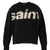 MOHAIR CREW KNIT/SAINT / BLK