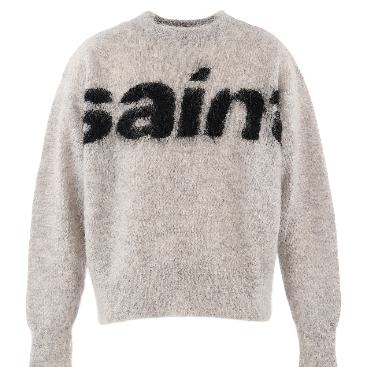 SAINT MXXXXX【セントマイケル】SINニット SAINT Mxxxxxx セントマイケル FW26 8th MOHAIR CREW KNIT/SAINT / GRY
