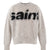 MOHAIR CREW KNIT/SAINT / GRY