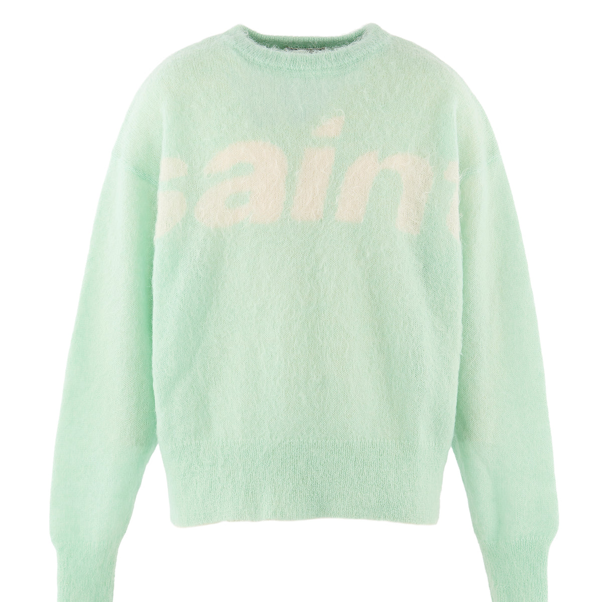 OAMC ニット STATIC CREWNECK KNITTED Ｓサイズ SAINT Mxxxxxx セントマイケル FW26 8th MOHAIR CREW KNIT/SAINT / GRN