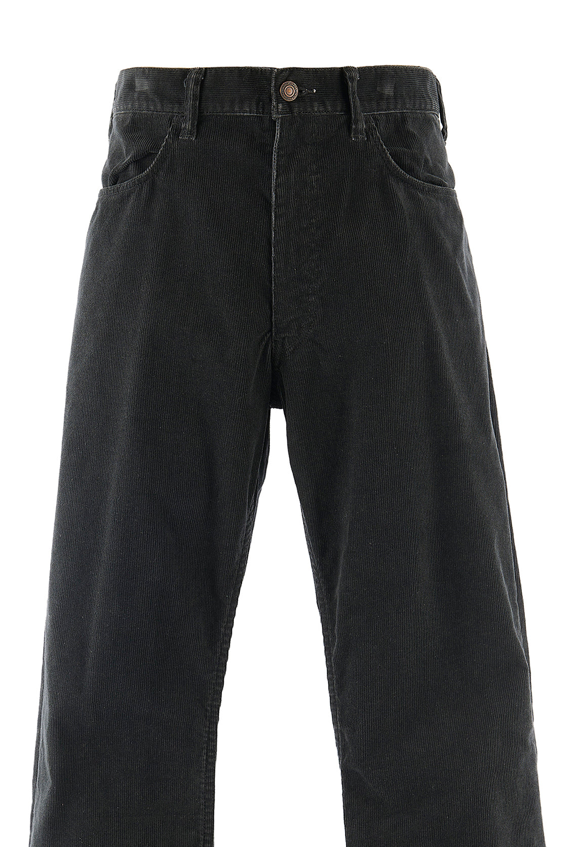 CORDUROY FLARE  PANTS / BLK