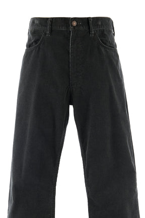 CORDUROY FLARE  PANTS / BLK