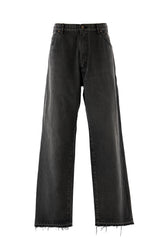 DENIM PAINTER PANTS / BLK