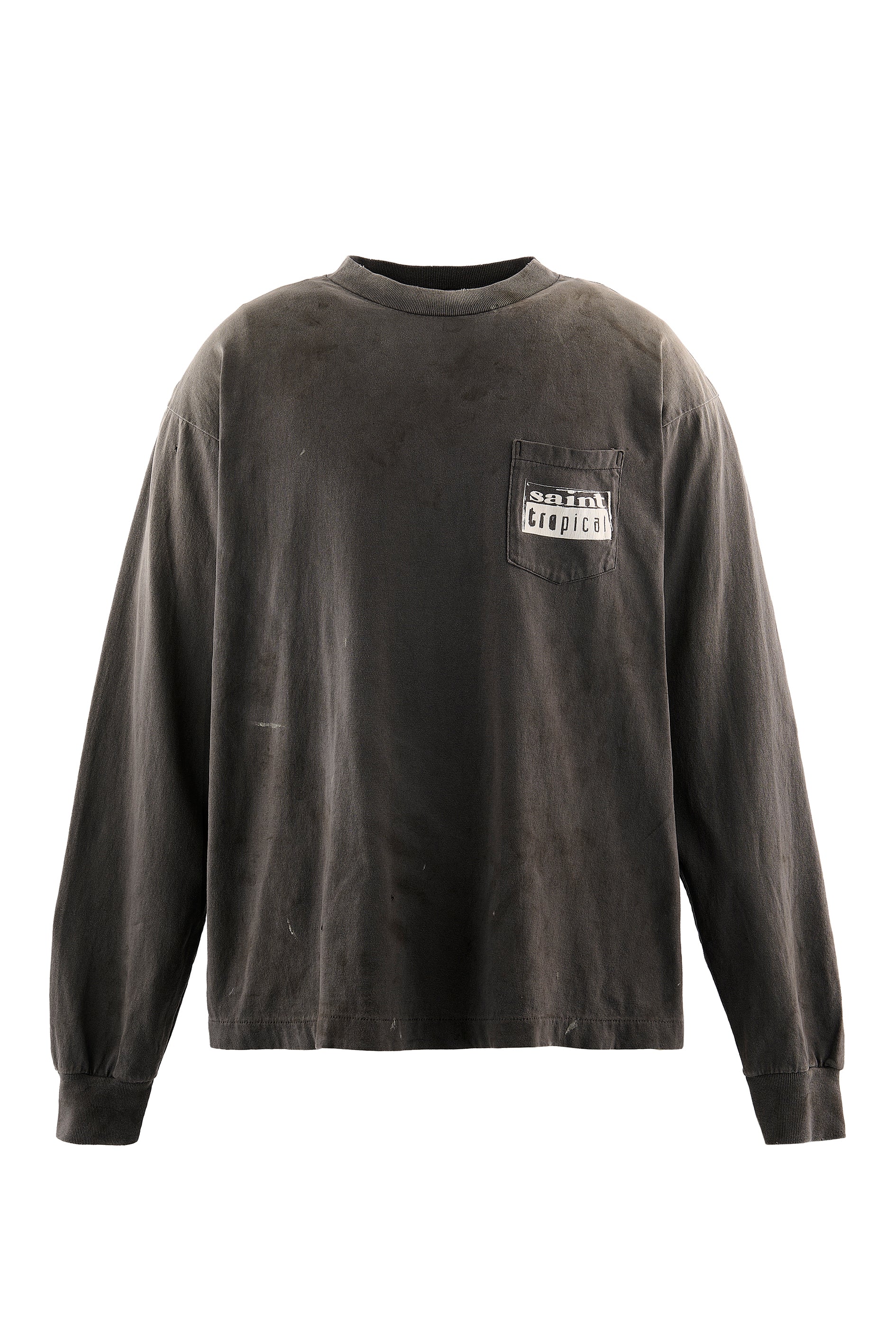TC_LS T-SHIRT/COFFEE / BLK