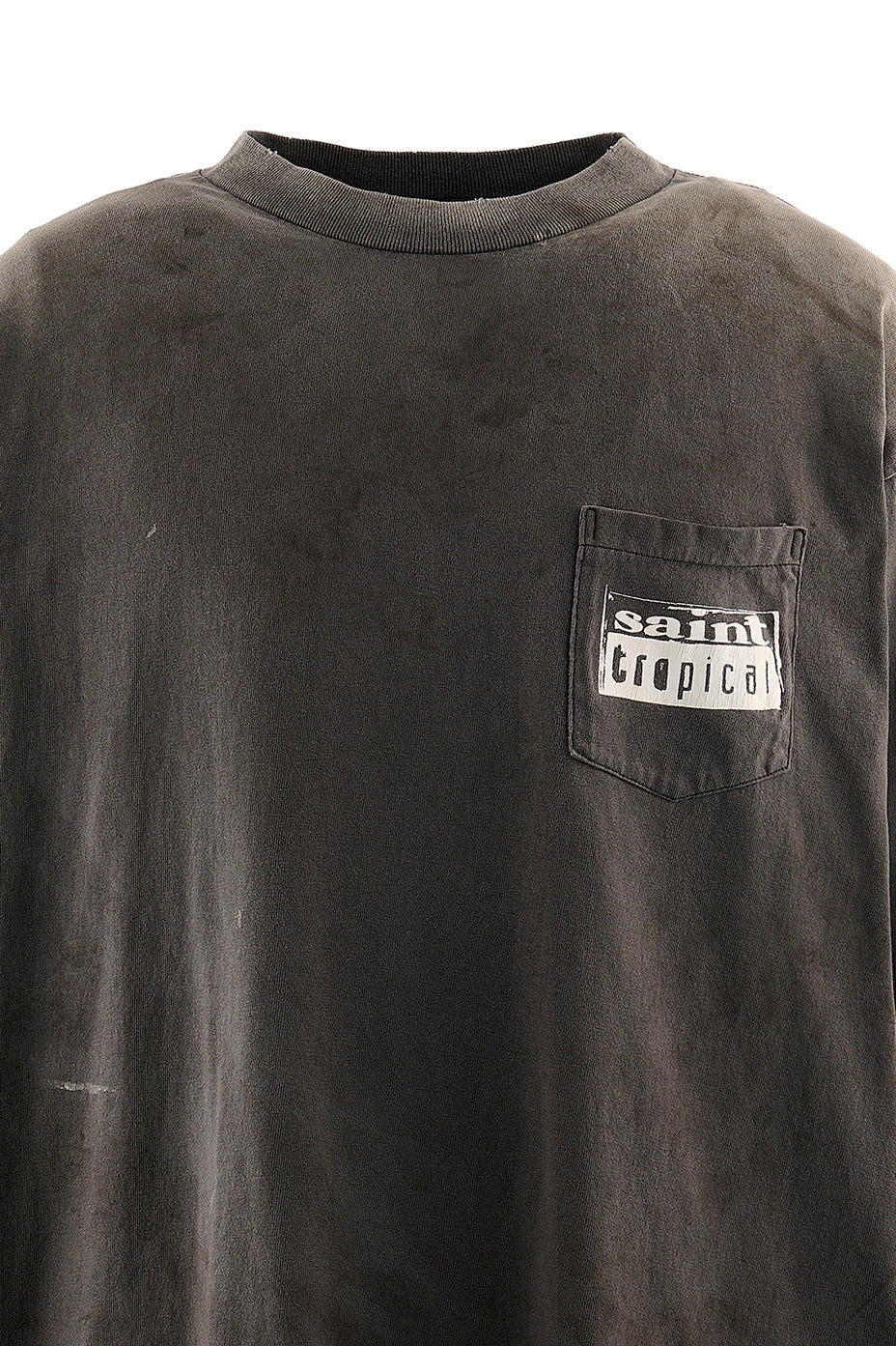 TC_LS T-SHIRT/COFFEE / BLK