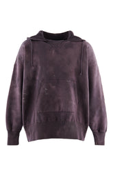 BBJ_AFTER HOODED HOODIE/V / NVY BLU