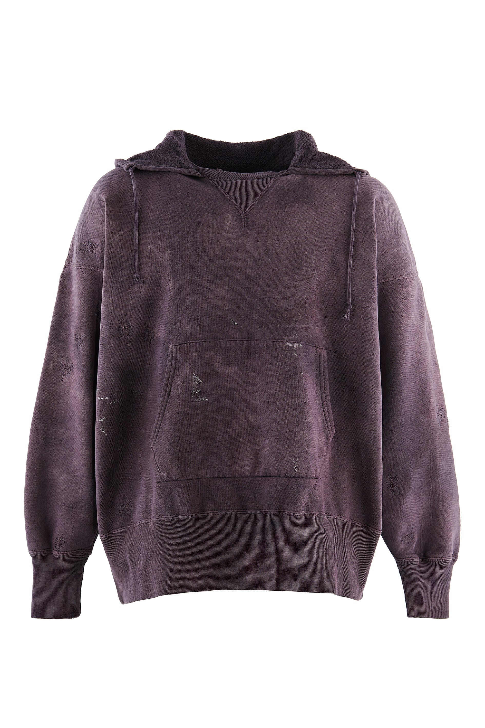 BBJ_AFTER HOODED HOODIE/V / NVY BLU