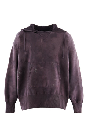 BBJ_AFTER HOODED HOODIE/V / NVY BLU