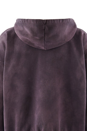 BBJ_AFTER HOODED HOODIE/V / NVY BLU