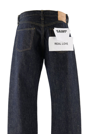 BBJ_5 PKT DENIM PANTS/REGID / BLU