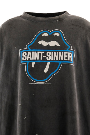 TRS_LS T-SHIRT/FIRE / BLK