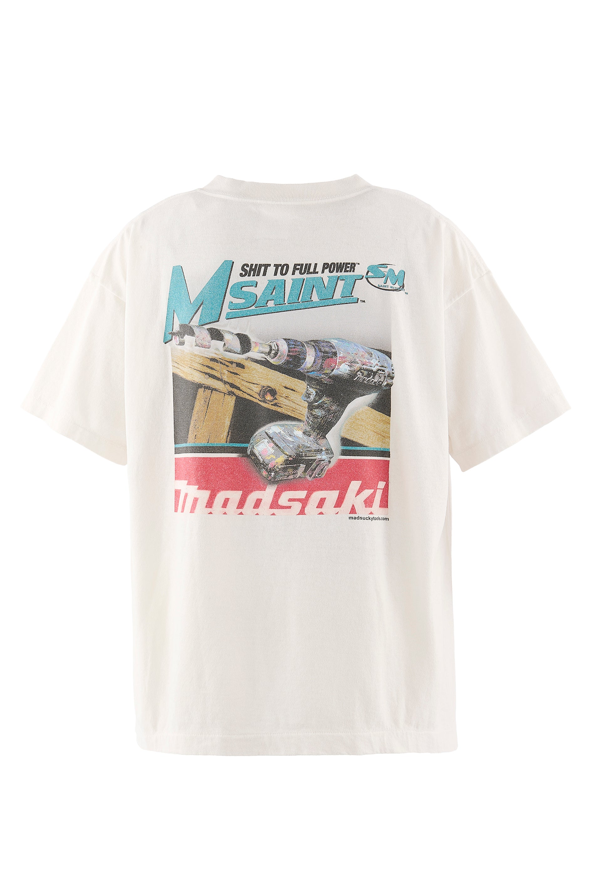 MDS_SS T-SHIRT/SCREWDRIVER / WHT