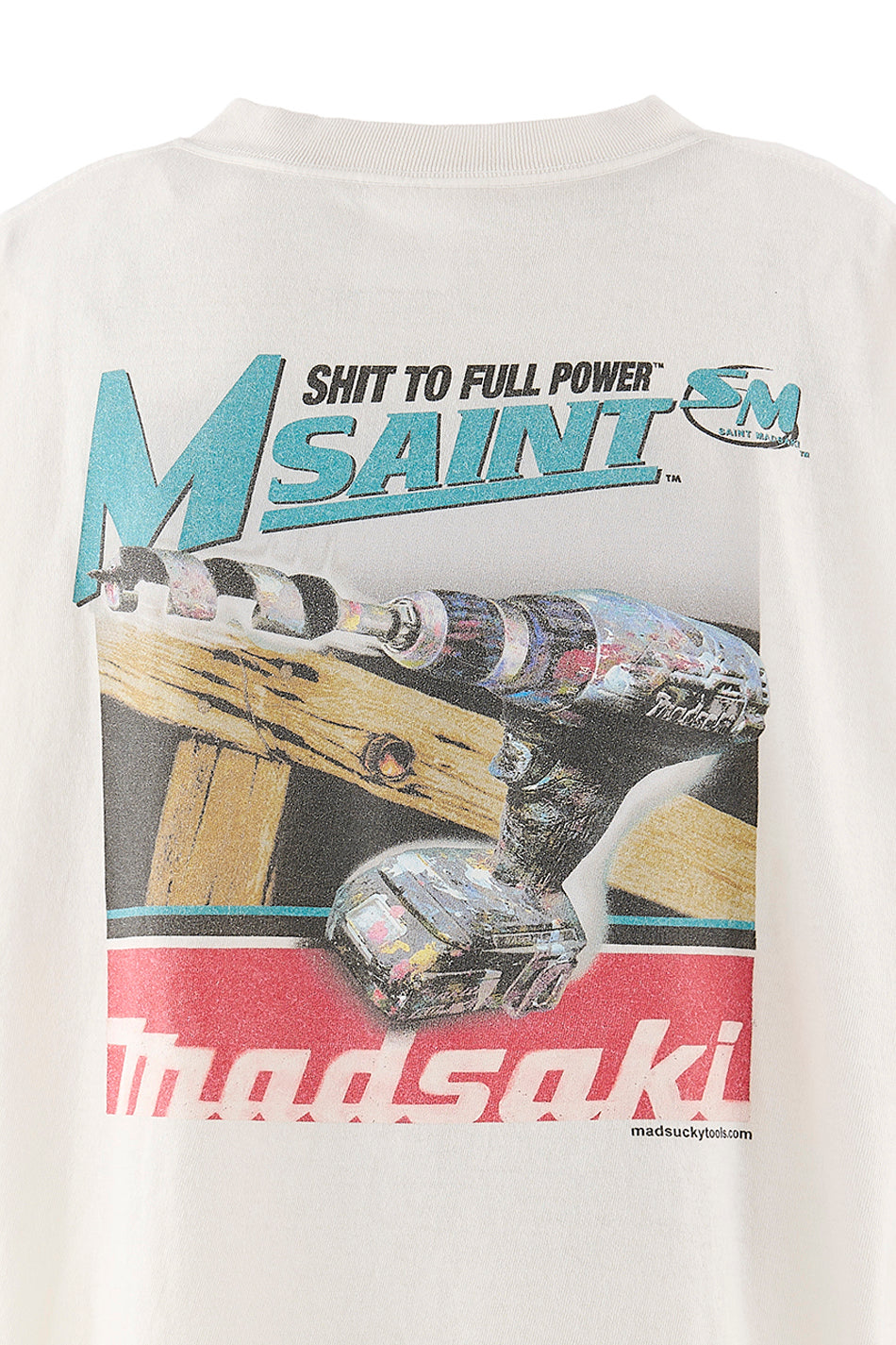 MDS_SS T-SHIRT/SCREWDRIVER / WHT
