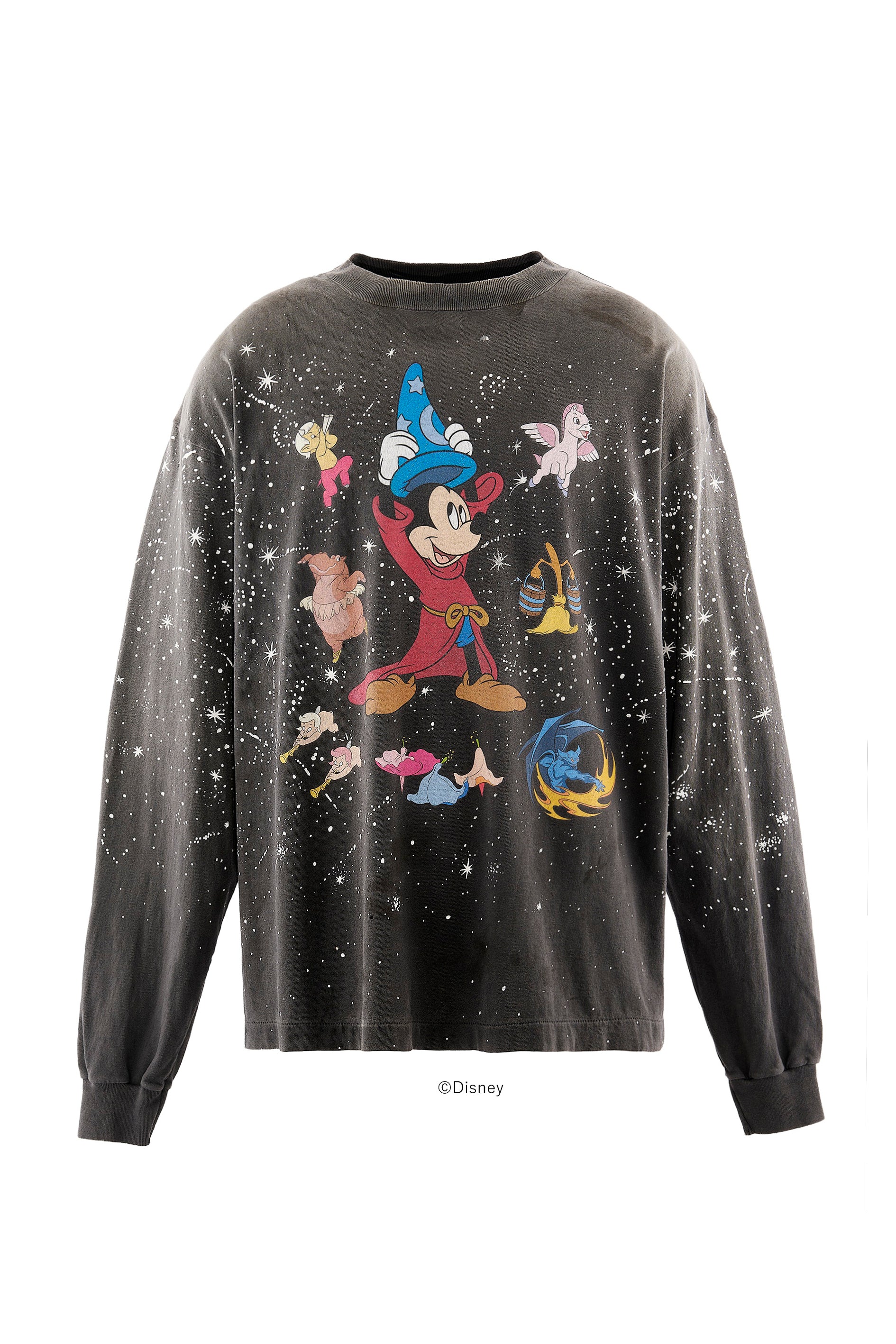 DSNY_LS T-SHIRT/FANTASIA / BLK