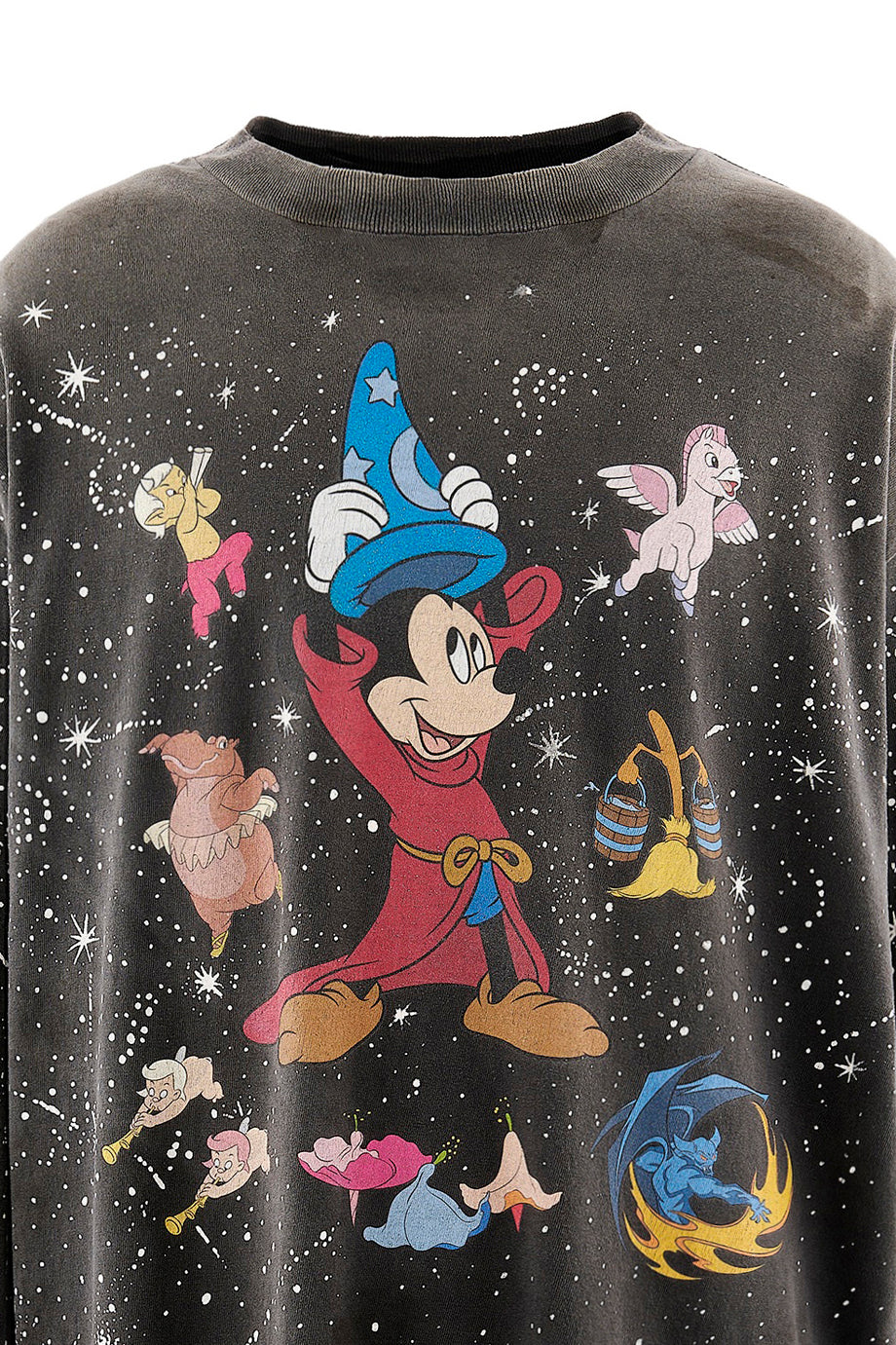DSNY_LS T-SHIRT/FANTASIA / BLK