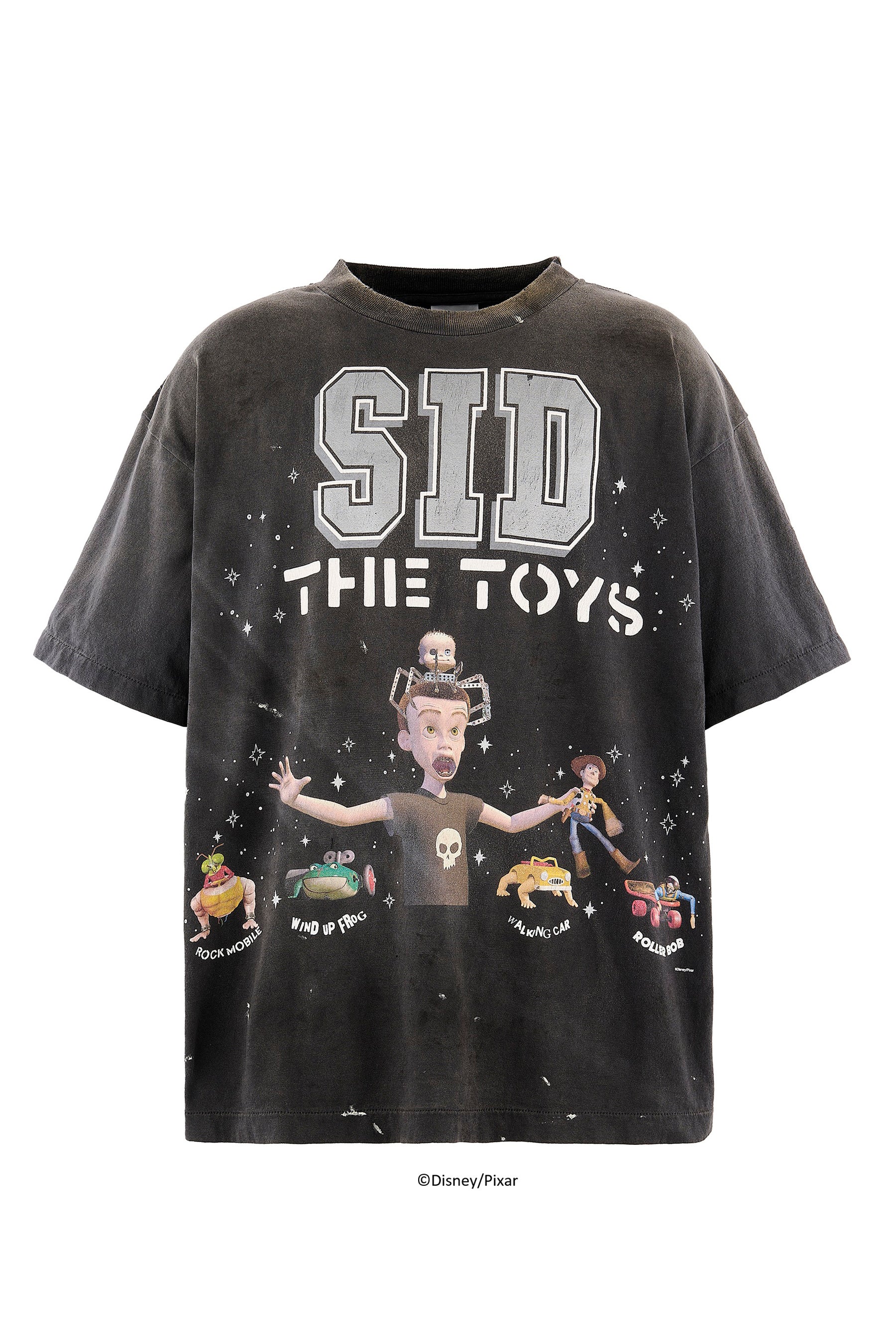 PIXAR_SS T-SHIRT/SID / BLK