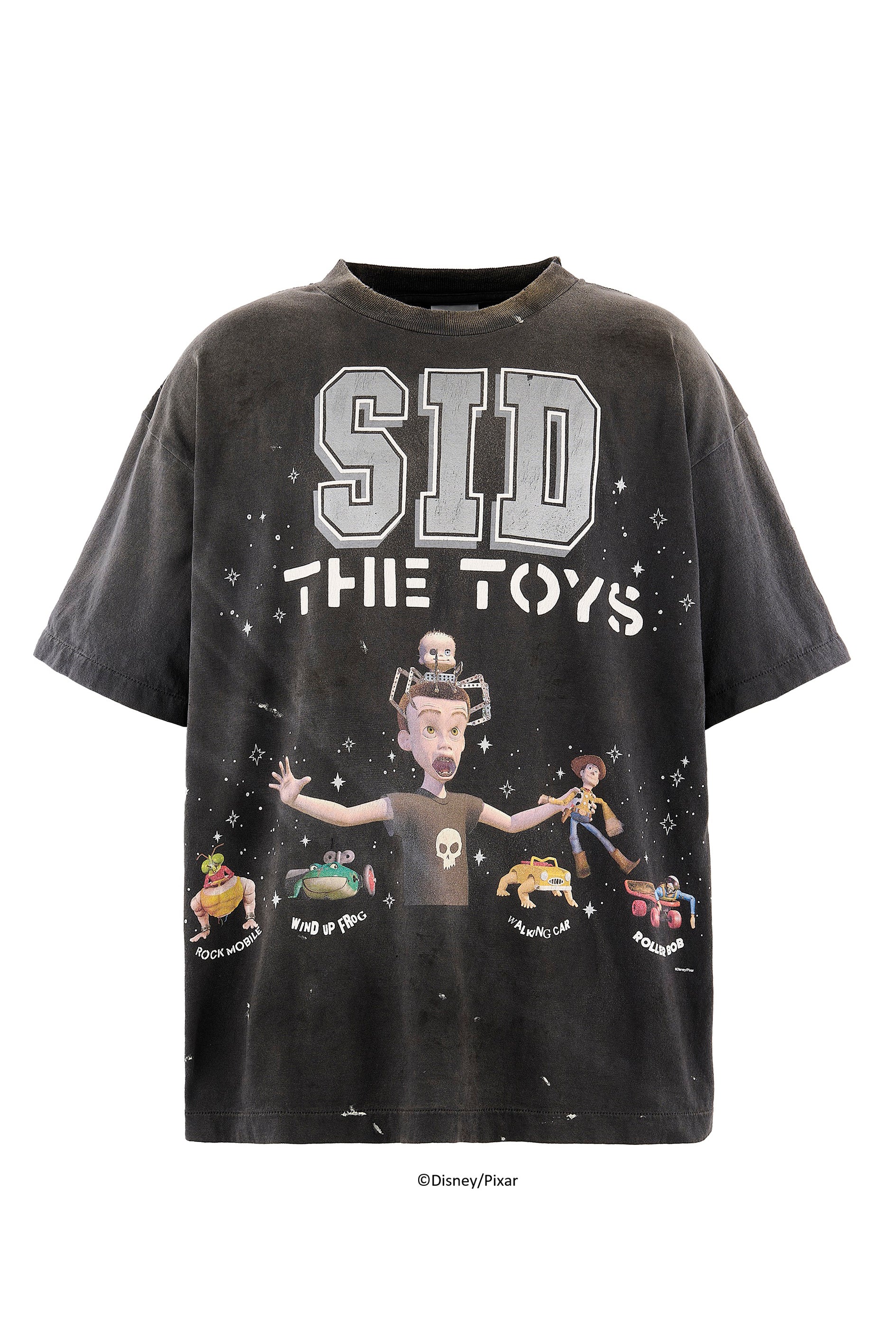 PIXAR_SS T-SHIRT/SID / BLK