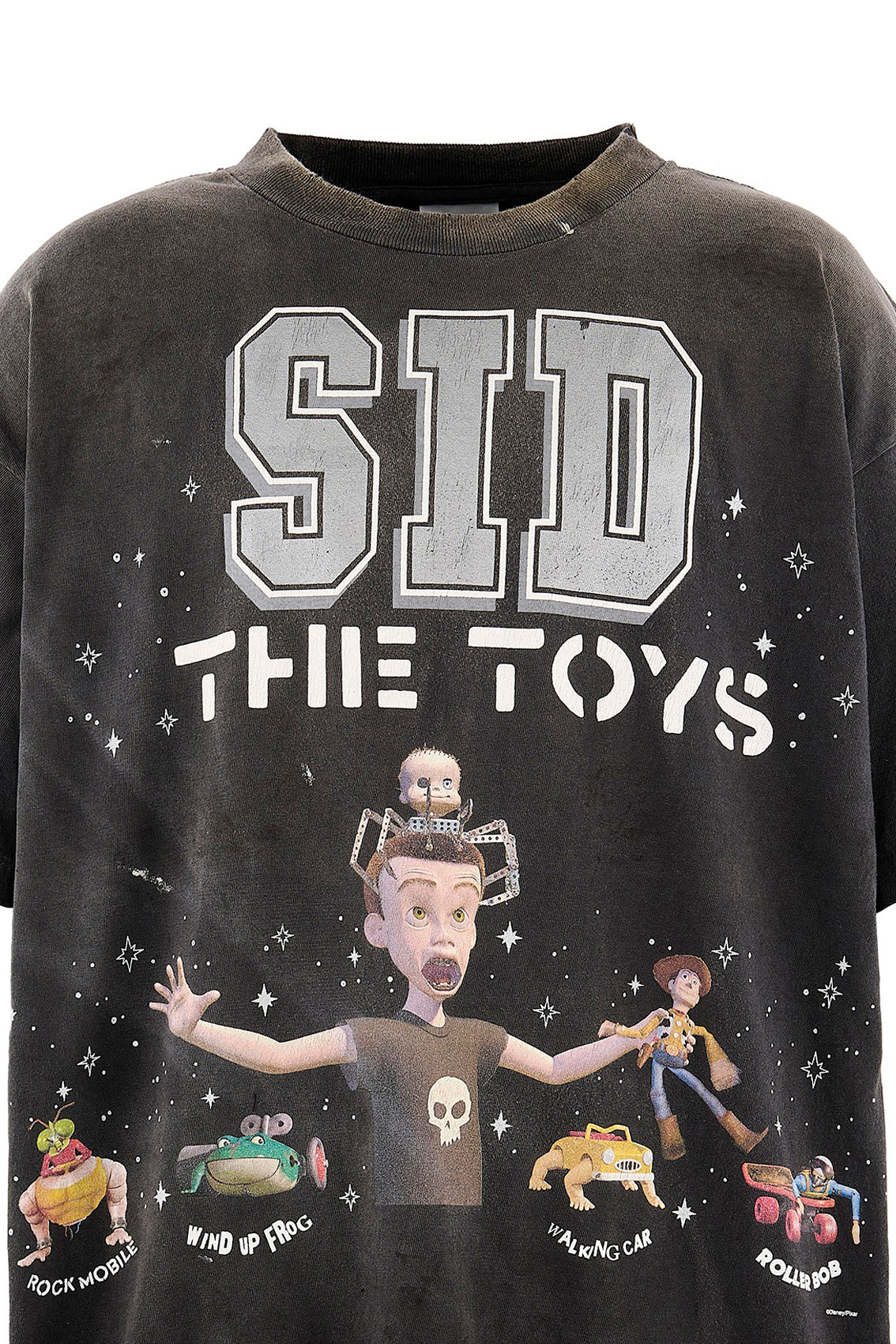 PIXAR_SS T-SHIRT/SID / BLK