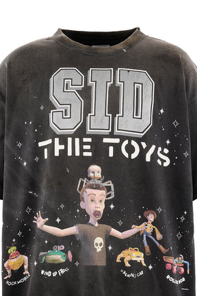 PIXAR_SS T-SHIRT/SID / BLK