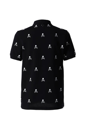 SKULL POLO / BLK