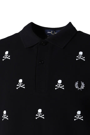 SKULL POLO / BLK