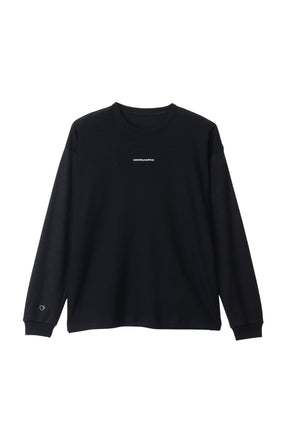 SOFT RIB L/S TOP / BLK