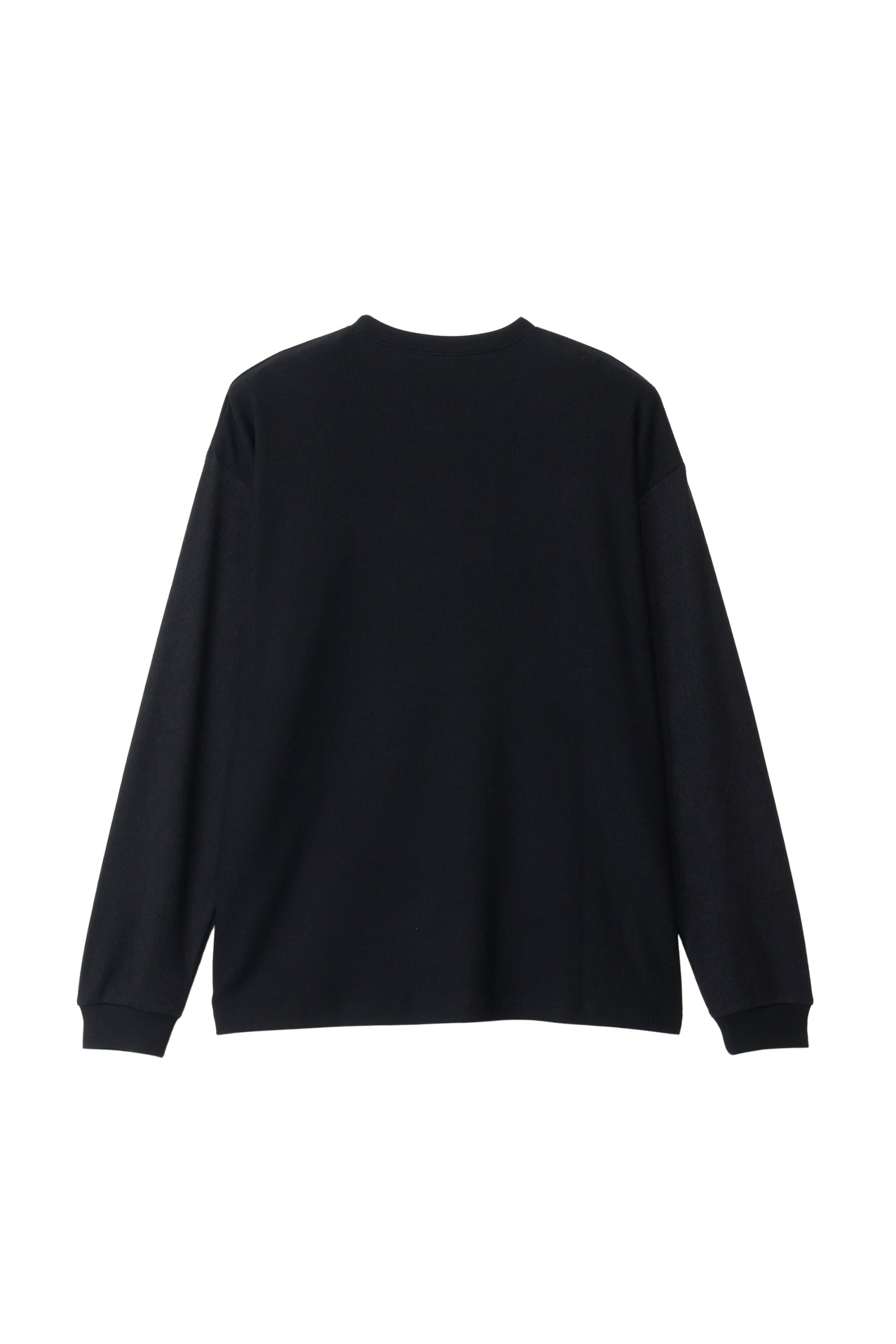 SOFT RIB L/S TOP / BLK