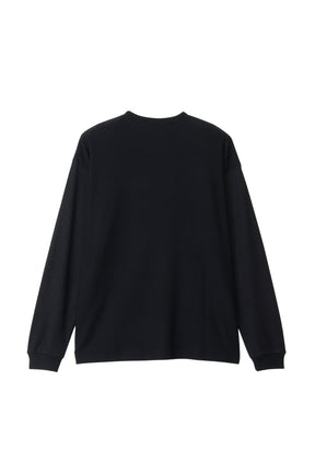 SOFT RIB L/S TOP / BLK