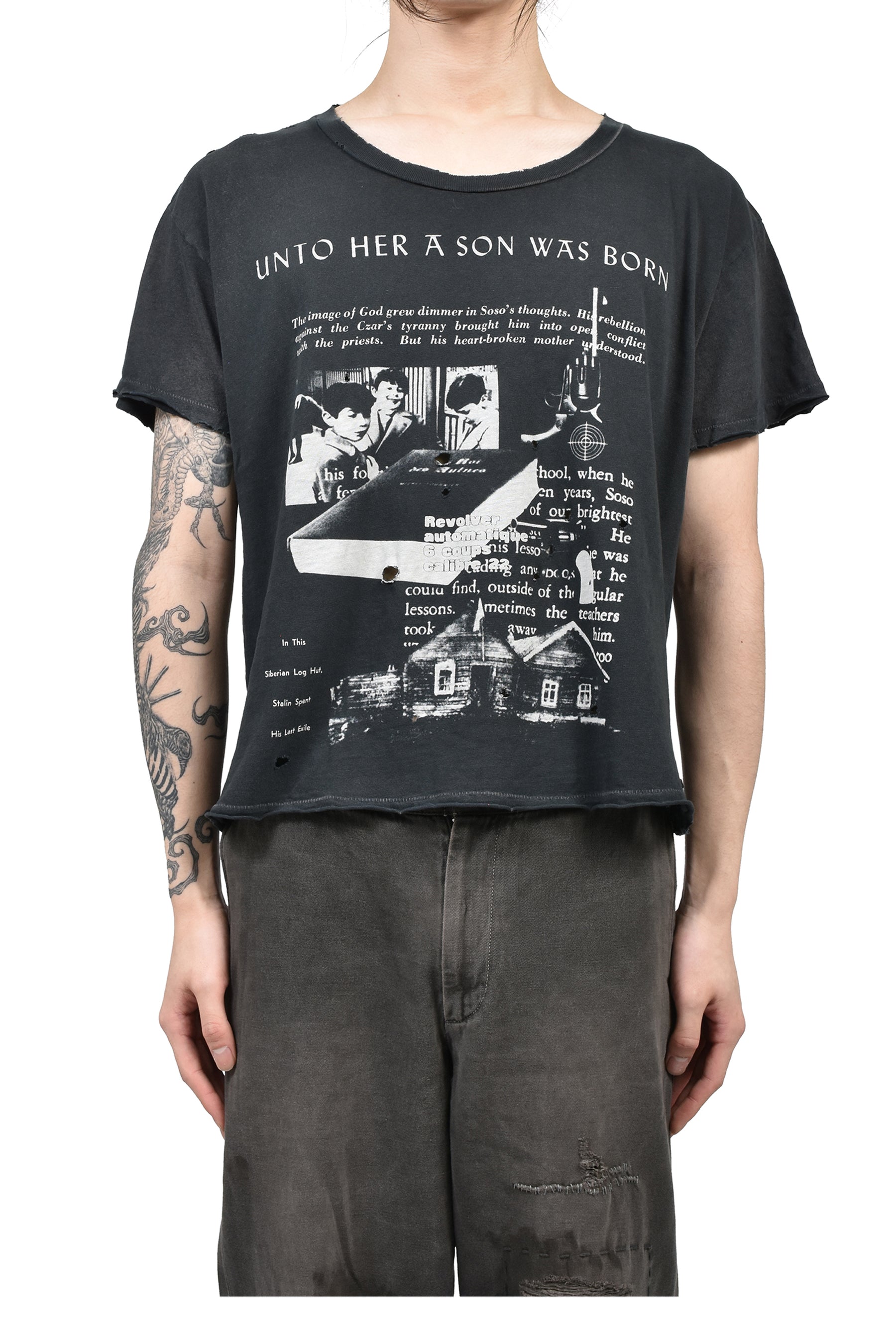 SOSO T-SHIRT (EXCLUSIVE) / BLK