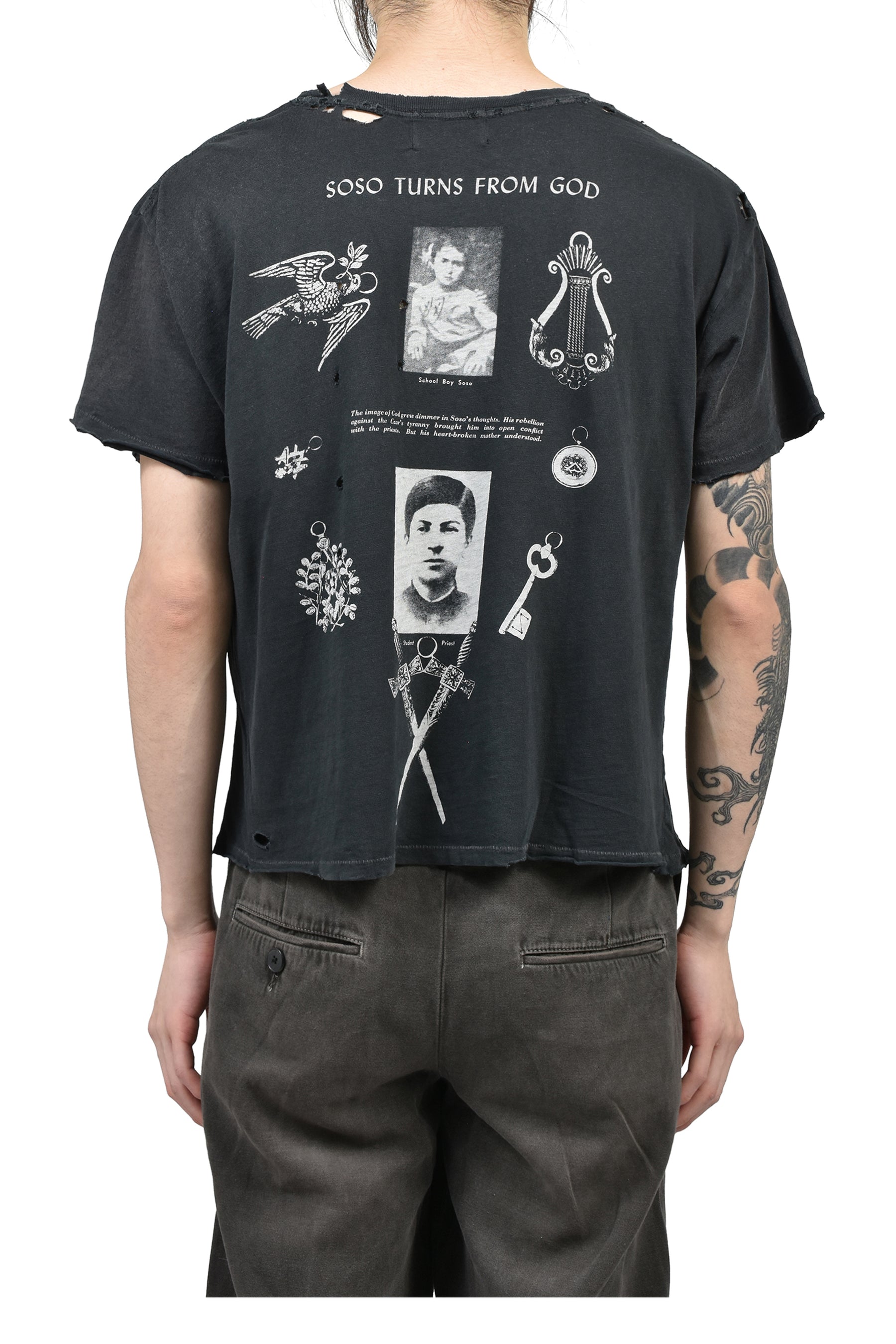 SOSO T-SHIRT (EXCLUSIVE) / BLK