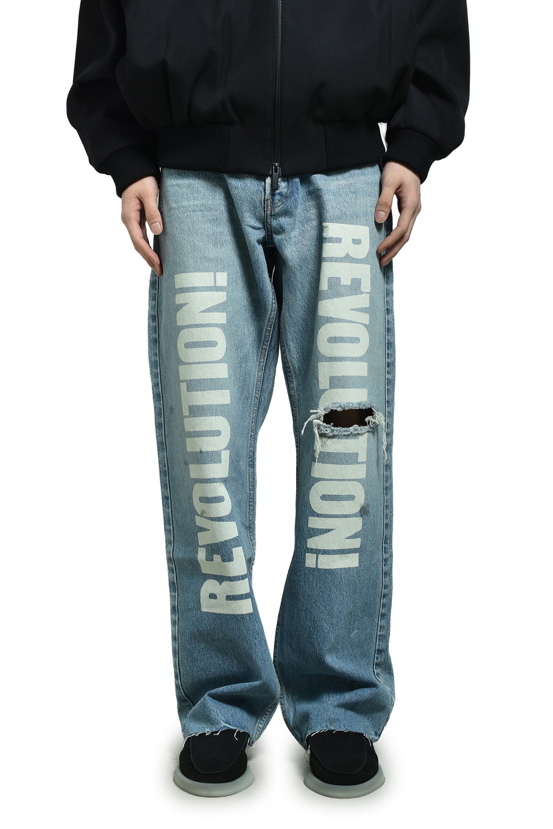 STRAIGHT "REVOLUTION" JEAN / LIGHT INDIGO