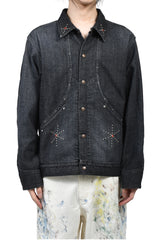 STUDS WORK JACKET / GRY 