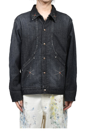 STUDS WORK JACKET / GRY 