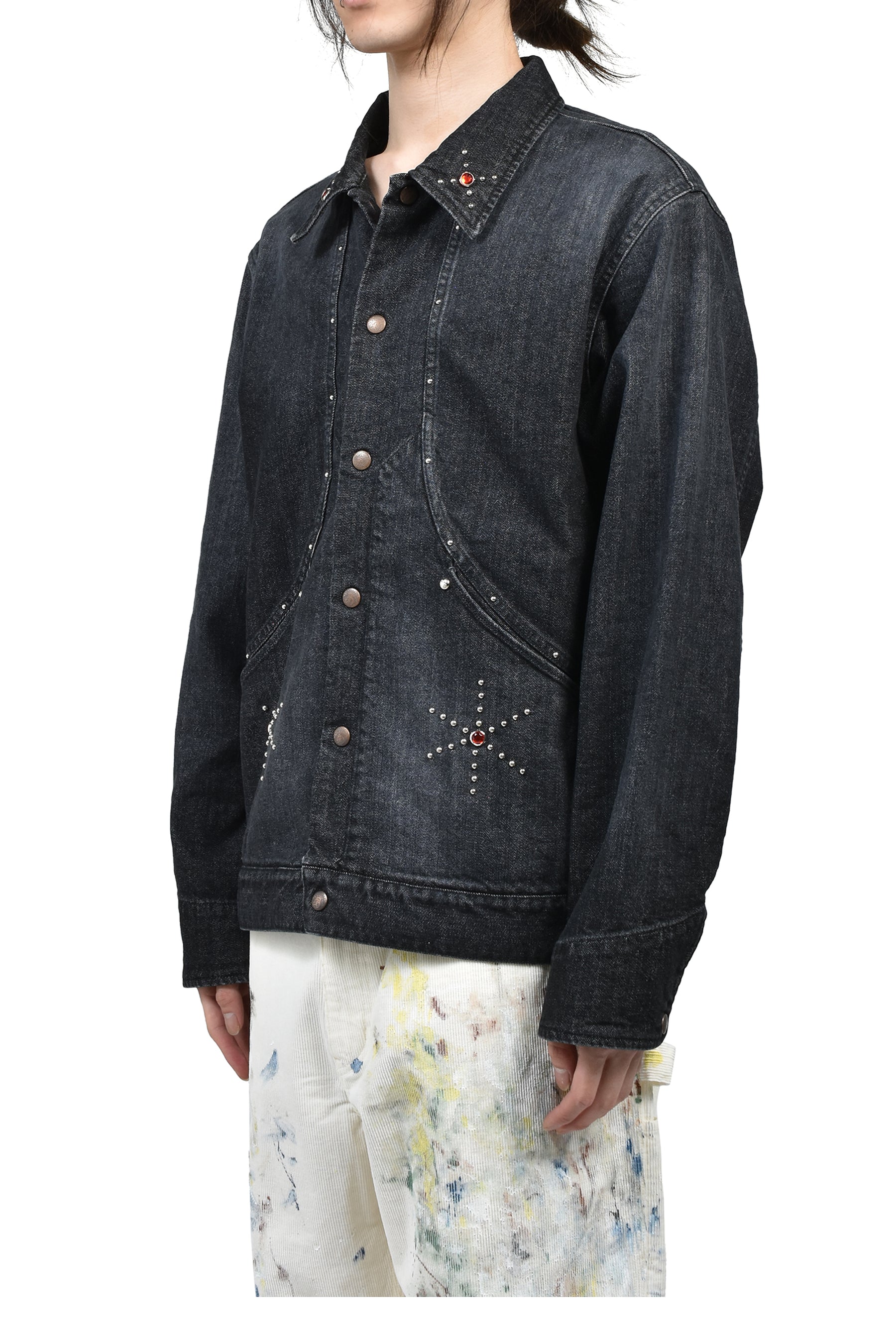 STUDS WORK JACKET / GRY 